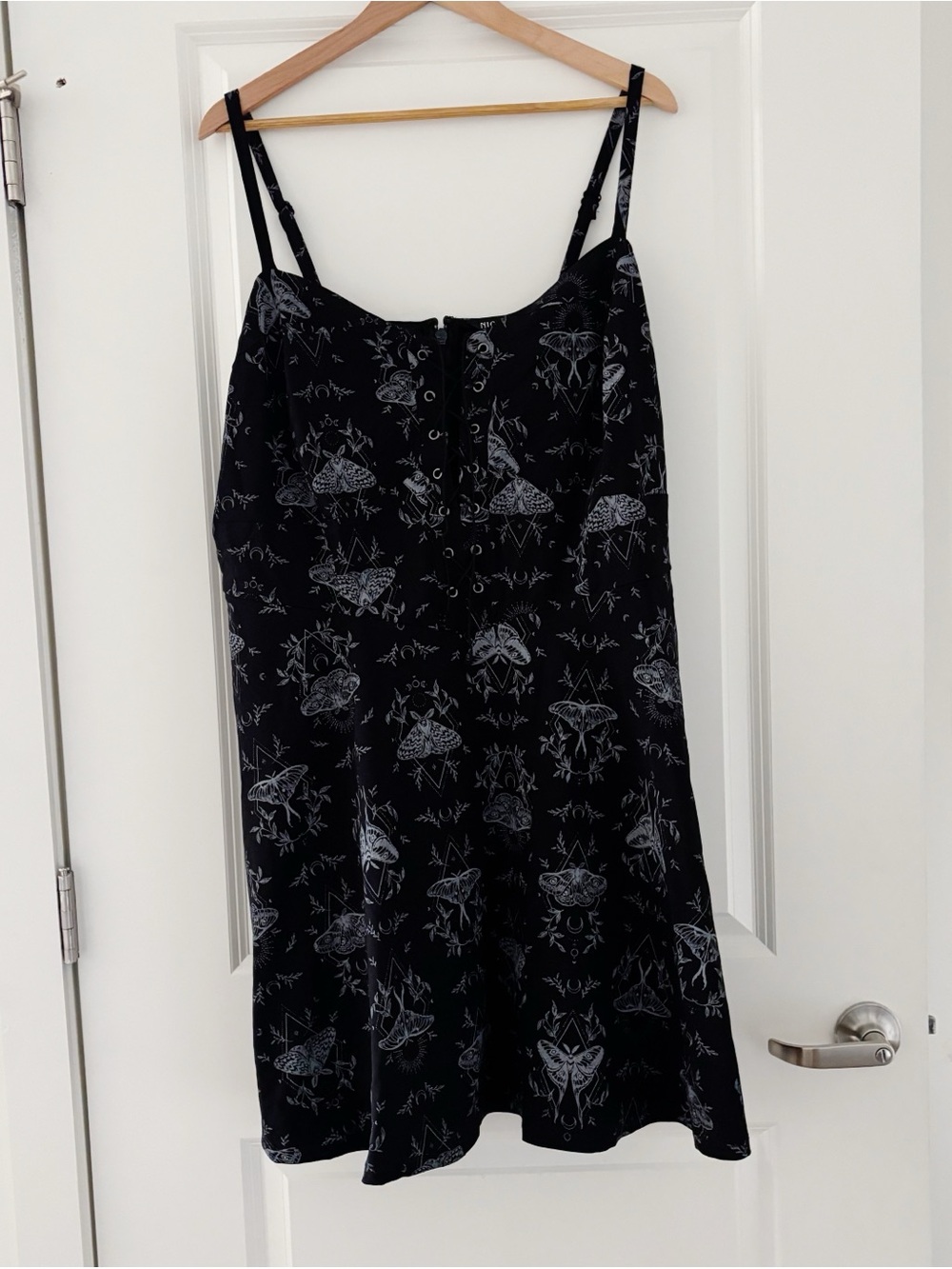 NWT Torrid Nightfall Corset Sweetheart Neckline Mini Dress 3X Whimsigoth - Picture 6 of 15